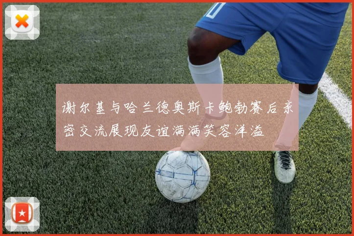 谢尔基与哈兰德奥斯卡鲍勃赛后亲密交流展现友谊满满笑容洋溢