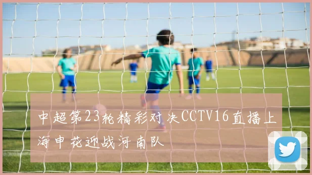 中超第23轮精彩对决CCTV16直播上海申花迎战河南队